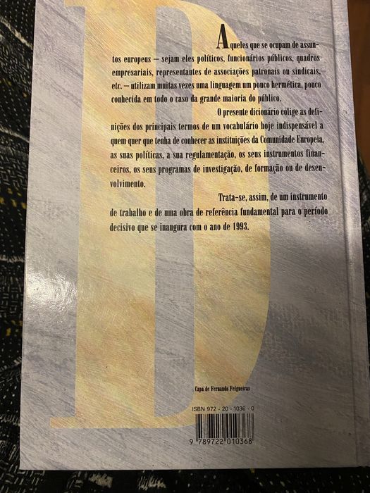 Dicionário do Mercado Único, François Gondrand