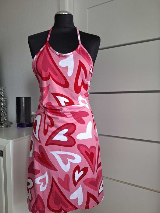 Sukienka letnia serca