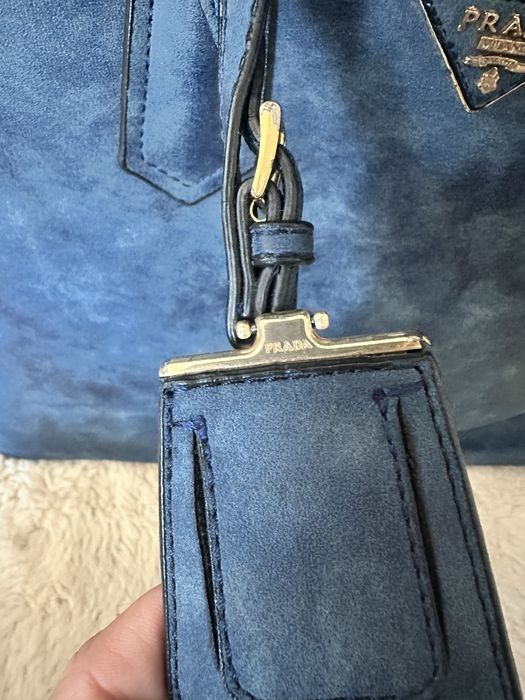 Torebka torba prada milano suede