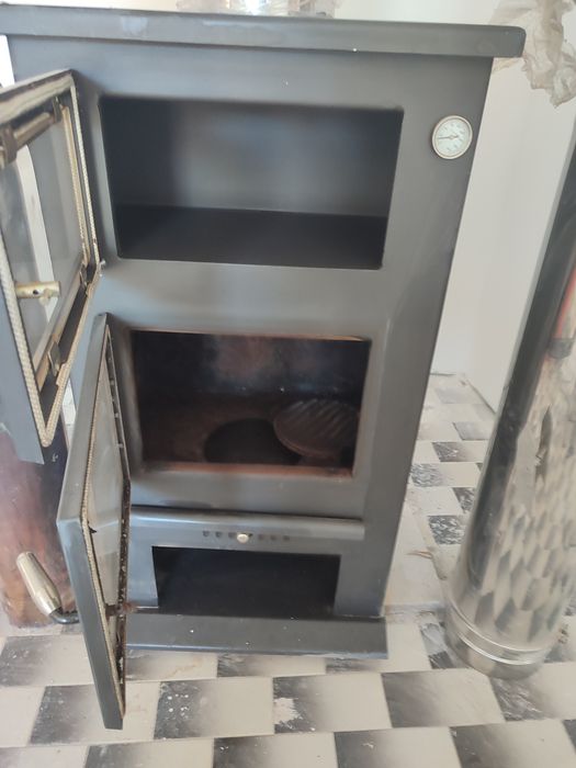 Lareira com forno