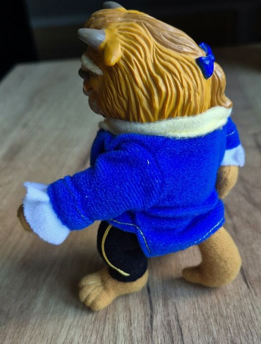 Maskotka retro Disney lata 90 Piękna i Bestia Beast vintage