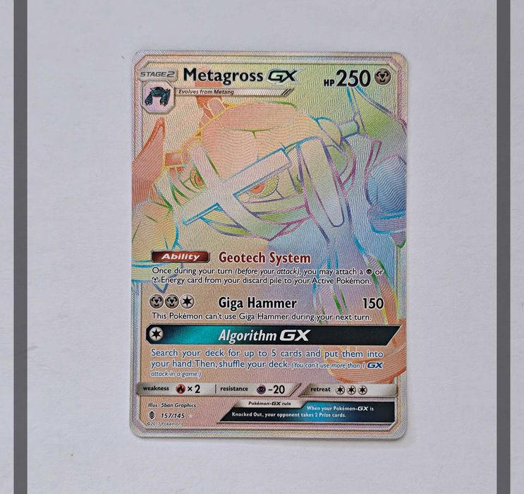 Metagross Gx 157/145 GRI Pokemon ENG-NM