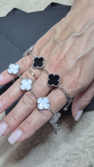 Браслет Van Cleef /браслет ван кліф /браслет чотирилисник /Браслет квітка /браслет ван клифф/  браслет  женский ван клифф