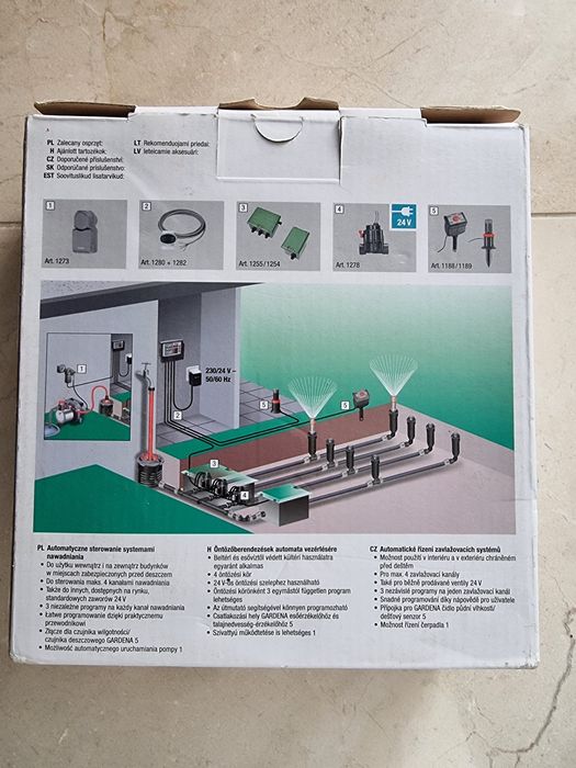 GARDENA. Nowy sterownik nawadniania 4030