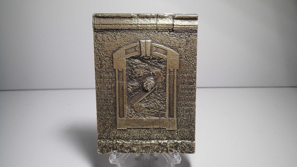 Placa em Bronze da Engenharia Militar