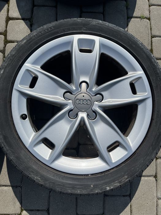 Alufelgi 5x112 17 cali Audi A4 A5 A6 A7 A8 opony lato 225/45/17