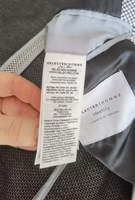 Marynarka Selected/Homme r48