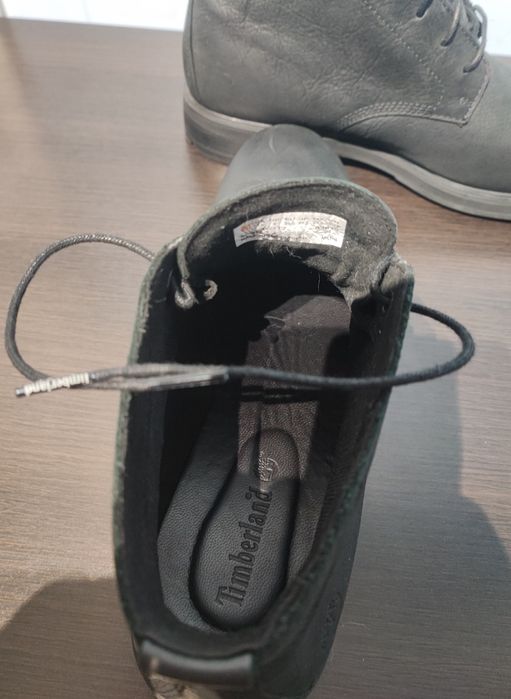 Timberland Windbucks Chukka WP Black Czarny Nubuk buty męskie 43 43,5