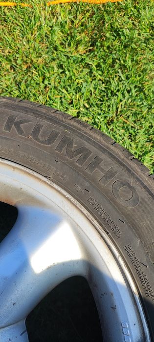 Felgi BBS 16" z oponami KUMHO - 4 sztuki