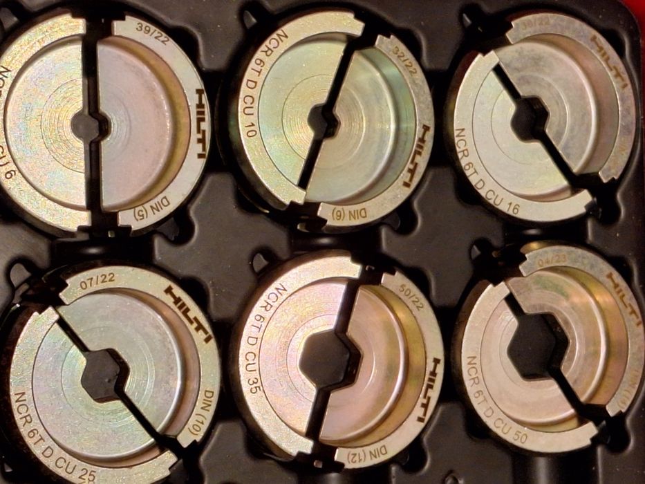 Zestaw matryc Hilti NCR Die Set (NCR 60-A) - Komplet CU 6-300 idealny