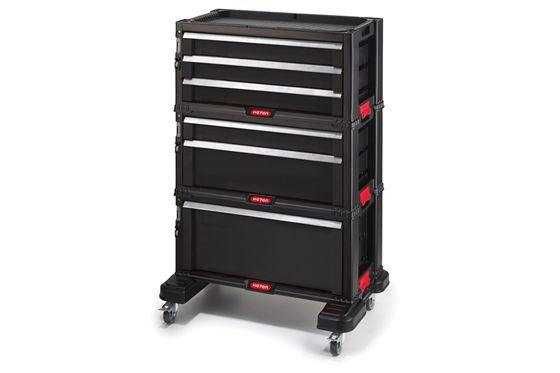 Keter PRO 6 Drawers TOOL CHEST SET 237786