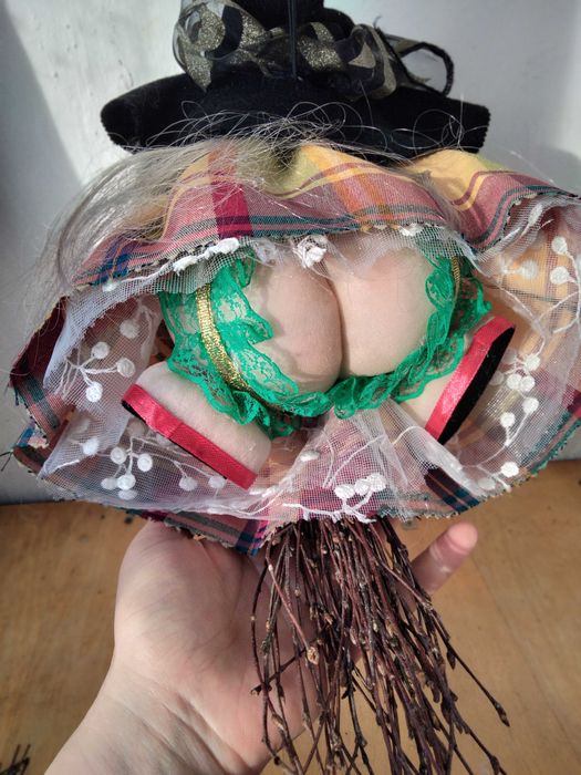 Лялька ручної роботи "Відьмочка"