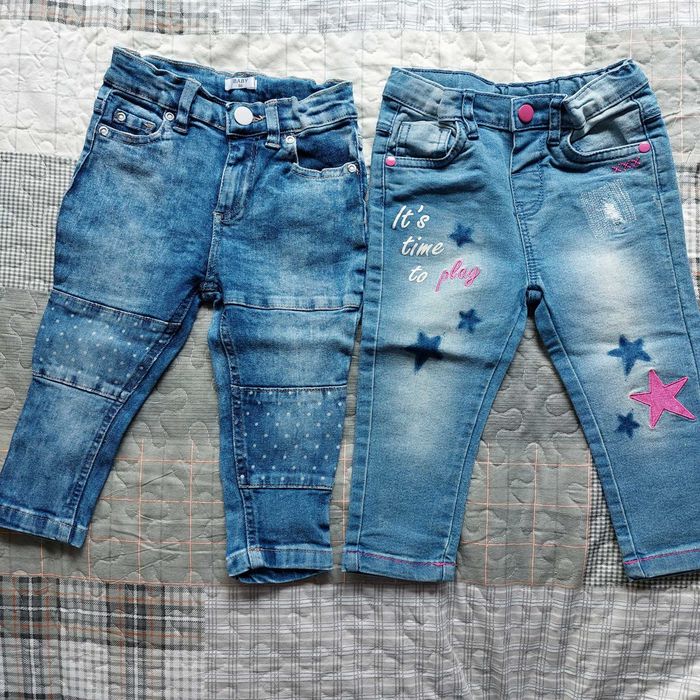 Spodnie jeansowe rozmiar 86