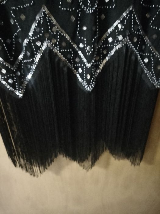 Vestido para a passagem do ano com lantejoulas