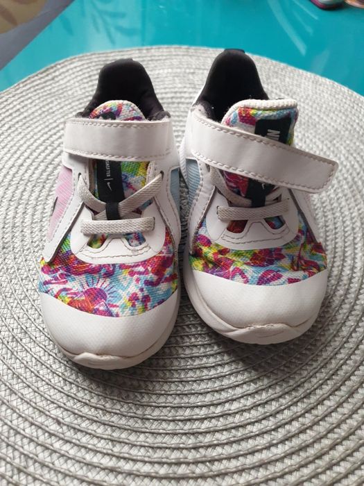 Nike Buty 22 Downshifter 10 Fable Dziecięce Białe