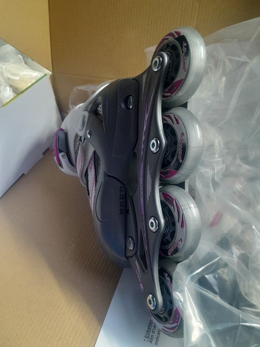 Regulowane rolki dla dzieci Pro Acro [rozmiar 30/33] purple