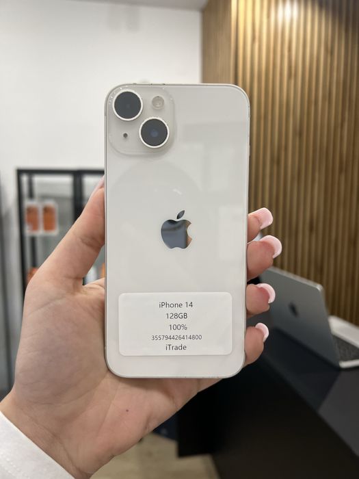 Telefon iPhone 14 128GB Biały Apple Gwarancja iTrade