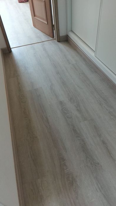 Aplicação de pavimento Flutuante