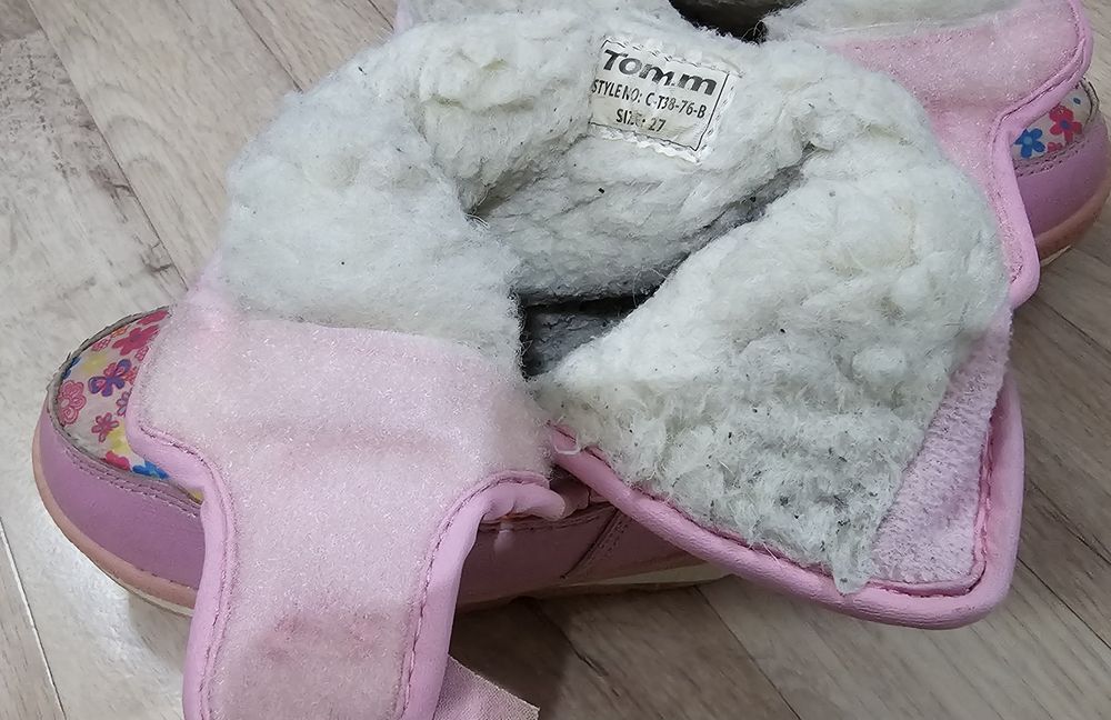Дитячі зимові чоботи для дівчинки