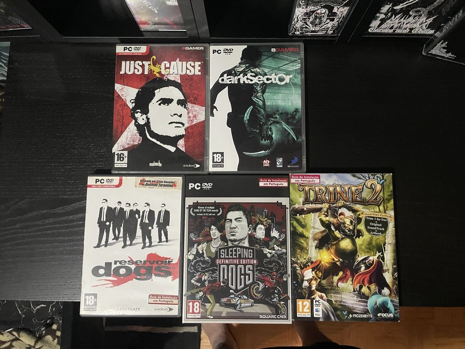 Lote de Jogos PS3 e PC