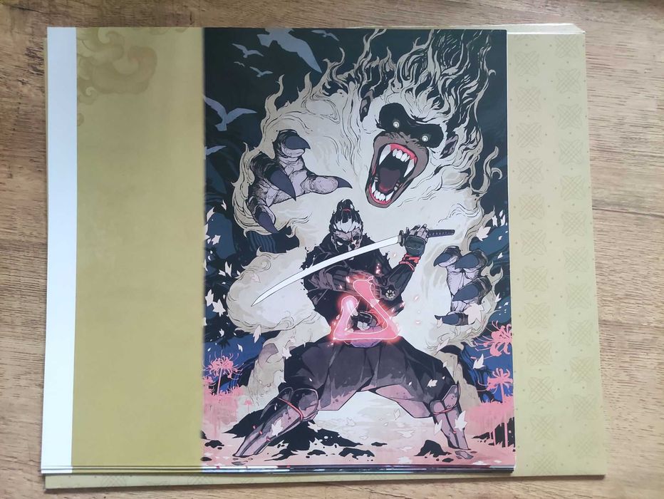 Wiedźmin Witcher Ronin Grafiki Plakaty Obwoluty