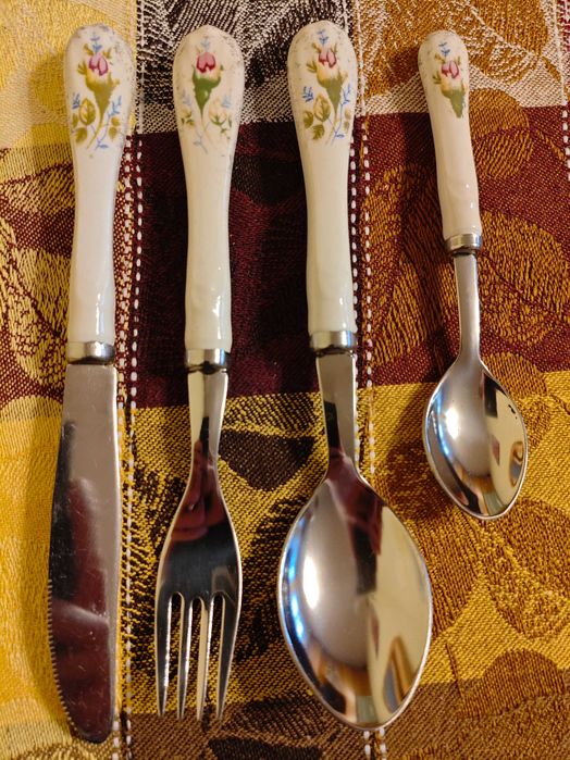 Serwis obiadowy PRL / SMP / ANTYK / LEFANA / Ceramika - nowy