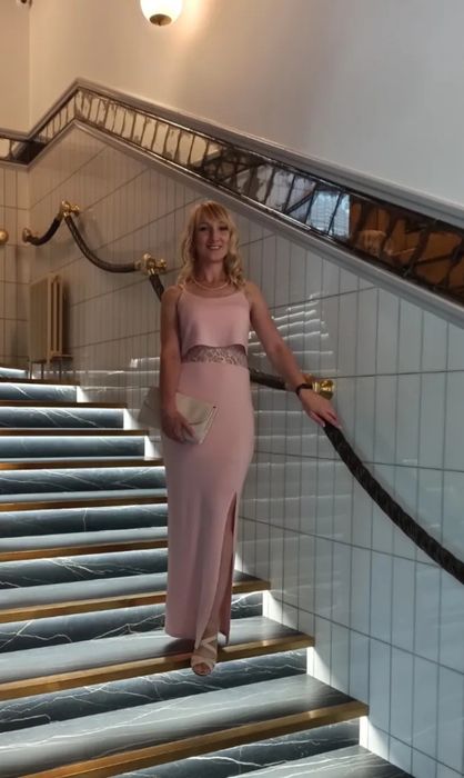 Сукня, плаття максі з мереживом