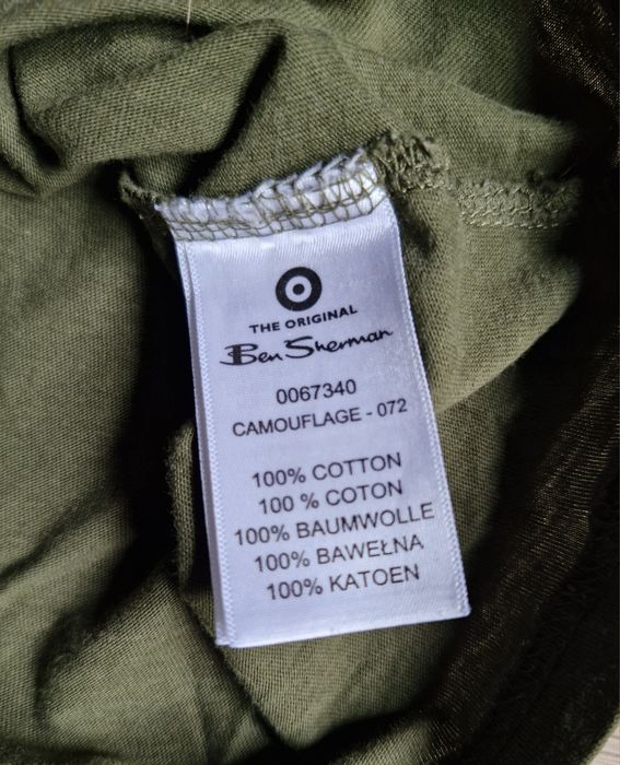 Koszulka * Ben Sherman * Khaki * L * Fajna !