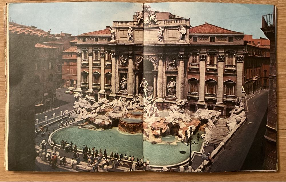Винтажный фотоальбом ROME (1970-е) - Рим, Италия