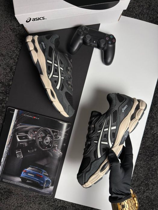 Чоловічі кросівки асікс ASICS GEL-NYC GTX M Dark Grey Beige [41-46]