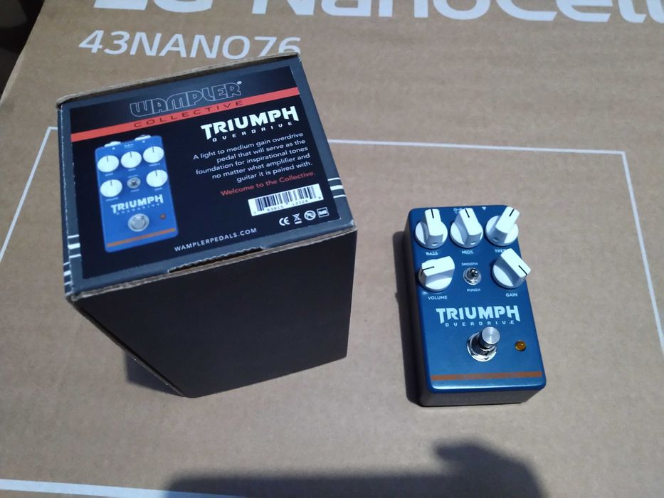 Pedal Wampler Triumph Overdrive