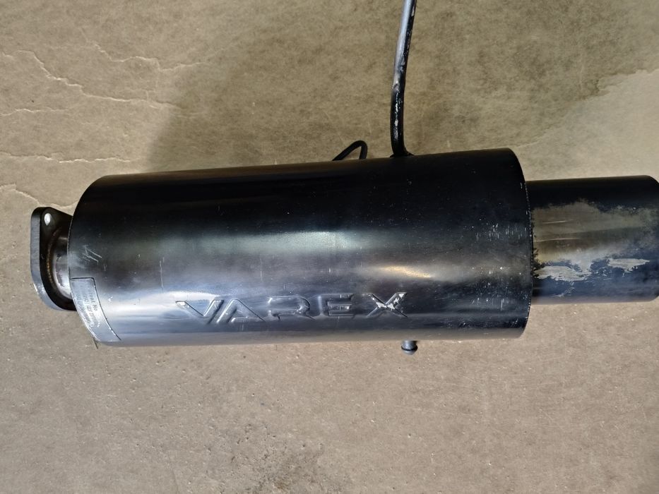 Linha escape 76mm subaru com panela varex de válvula