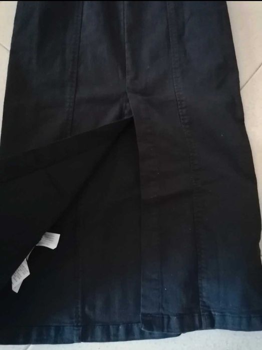 Vestido preto midi da Lefties, xs, novo com etiqueta