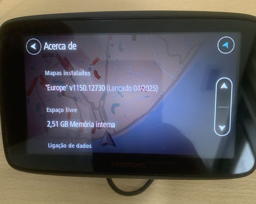 GPS TomTom Go Map Europa