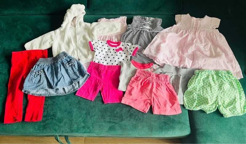 paka ubrań od 62-86