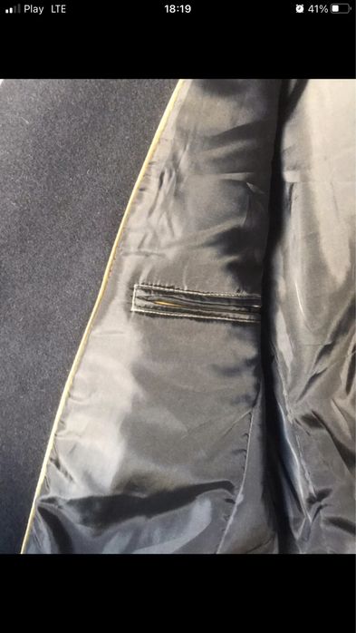 Elegancka kurtka męska typu bosmanka z domieszką wełny