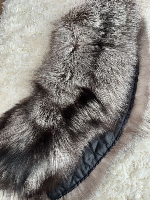 Воротник чернобурки большой