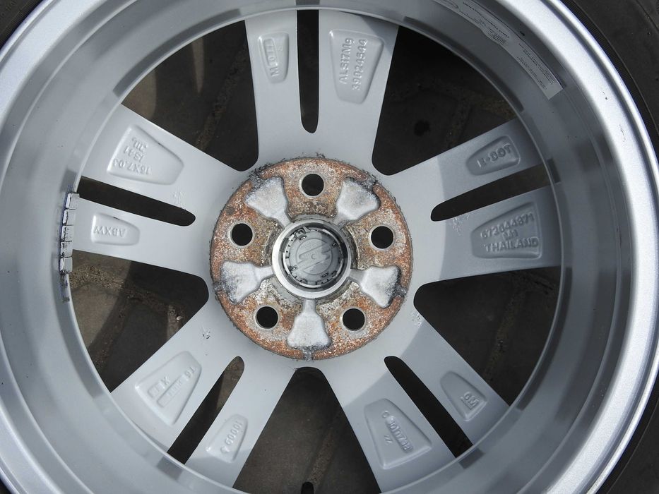 4x Alufelgi 16'' 5x105 7J ET 41  OPEL Oryginał +TPMS   672044871