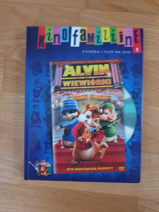 Film na DVD Alvin i Wiewiórki Tom 1 Kino Familijne