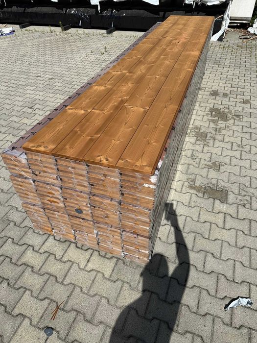 Deska Elewacyjna drewniana Thermo Świerk Szczotkowana 20x185mm C15