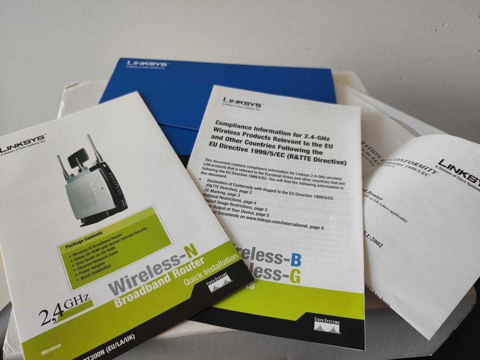 Router Linksys Cisco WRT300N v2 – Wireless-N até 300 Mbps