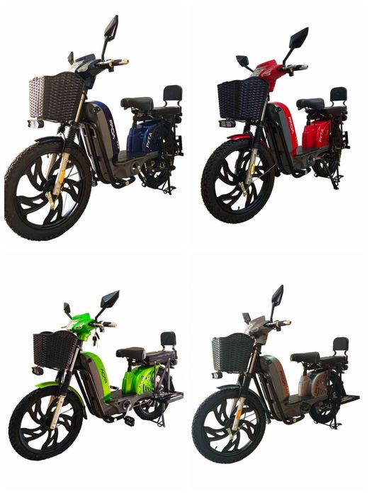 ‼️Электроскутер FADA FLIT Crosser MAX SUPER Мопед Велосипед ГРУЗОВОЙ