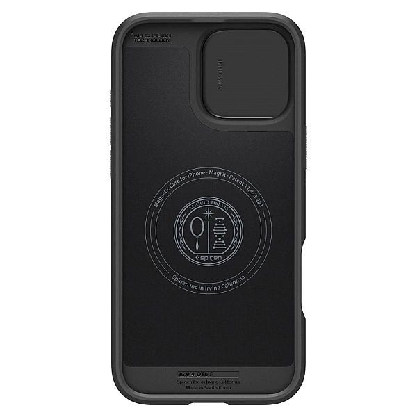 Spigen Optik Armor Mag Magsafe Iphone 16 Pro Black