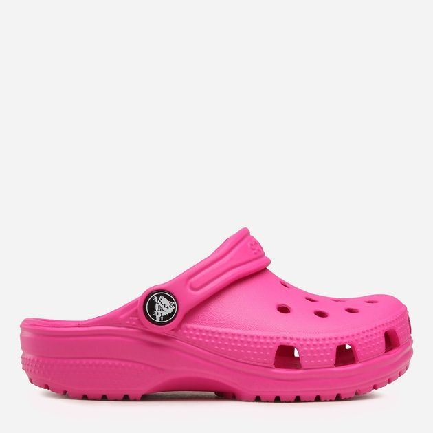 Дитячі крокси для дівчинки Crocs Classic Clog рожеві кроксы на девочку