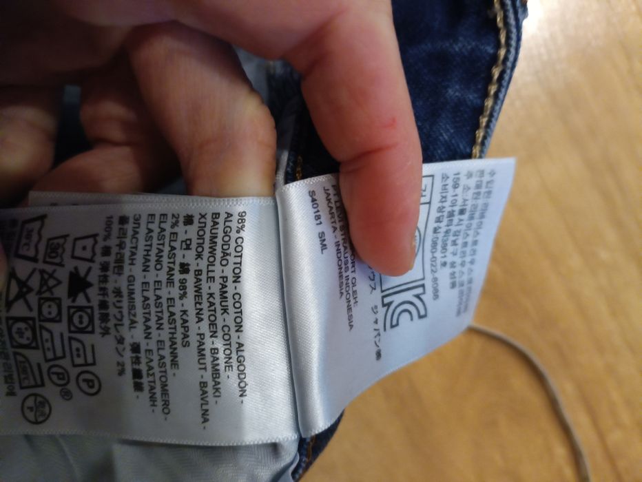 Jeansy damskie Levi's rozmiar s