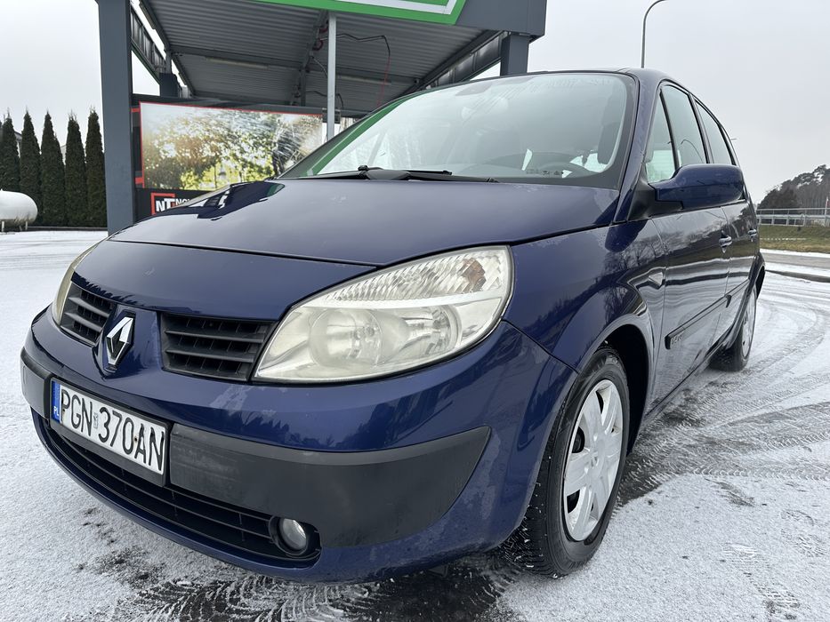 Ranault Scenic 1,4 benzynka stan wzorowy klima hak 160tys przebiegu