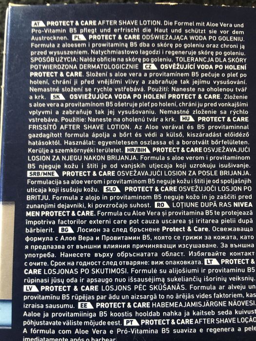 Nivea Woda po Goleniu