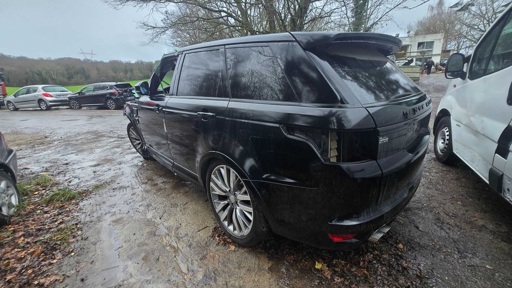 Range rover sport  svr fotele racaro kompletny środek