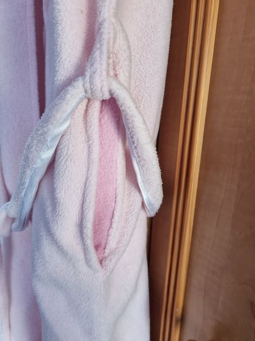 Szlafrok damski różowy Dunnes Stores L/XL cieply