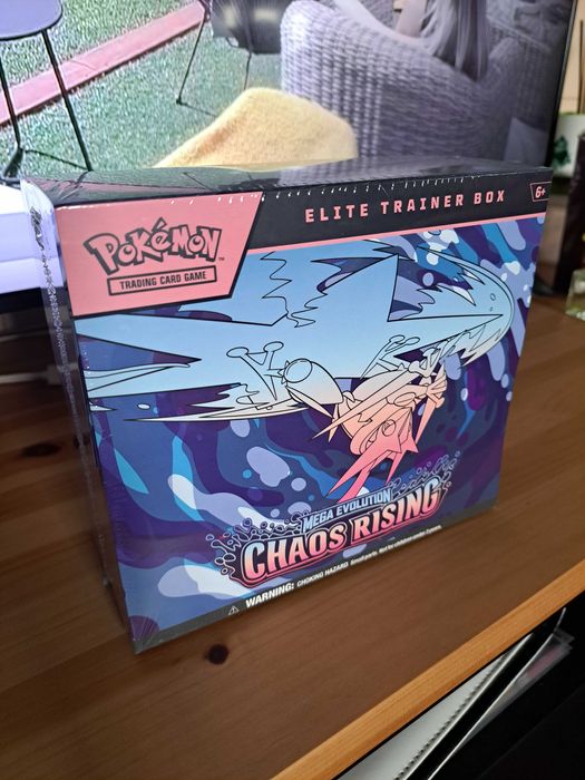 Pokemon Chaos Rising elite trainer box etb